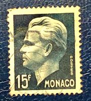 Briefmarke aus Monaco gestempelt   Siehe Original Fotos. ﻿ 