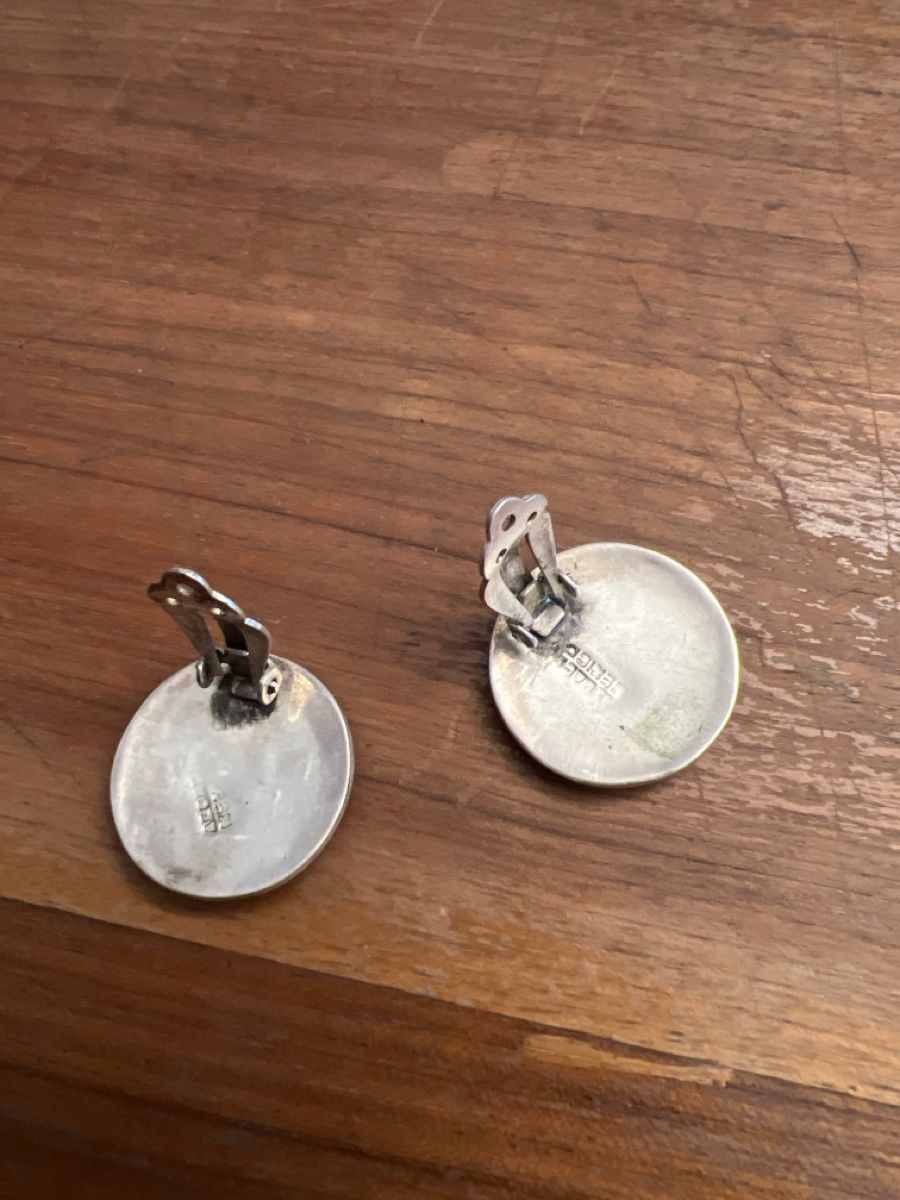 Boucles d'oreille: Silber Ohrringe Vintage – D'occasion à Basel par oppo99 1