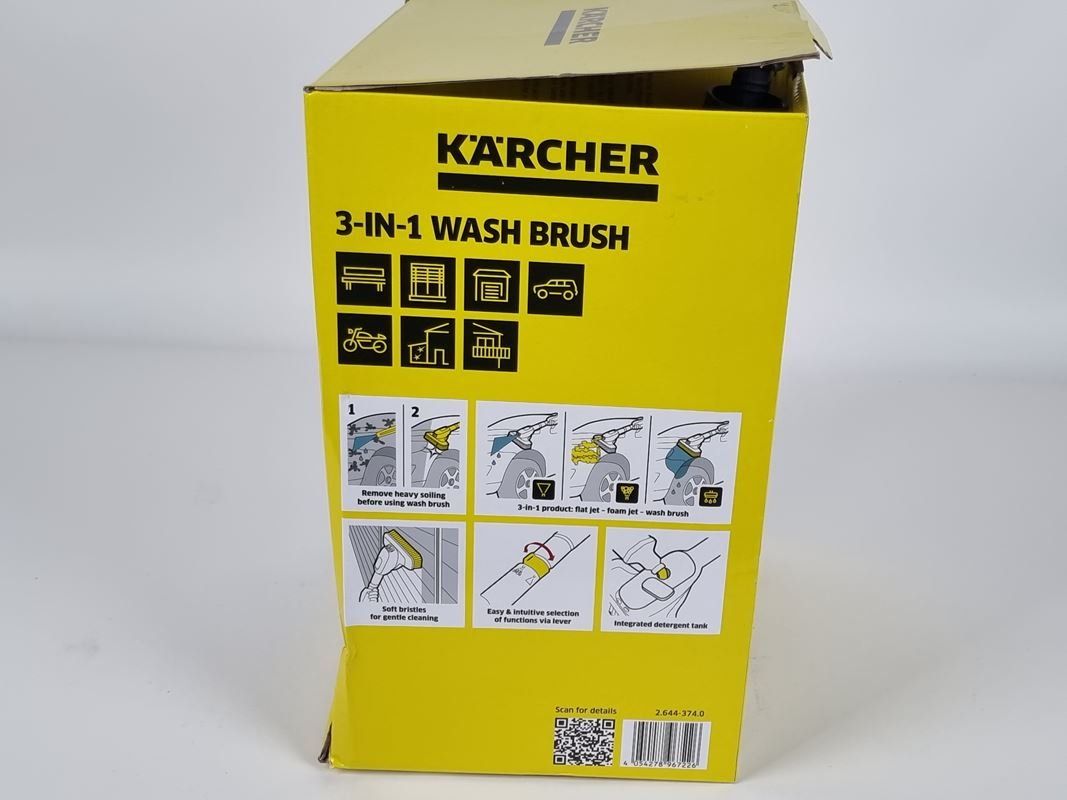 Kärcher Altro per la casa: Kärcher 3-in-1 Wash Brush – Usato da Urtenen-Schönbühl venduto da Restwert_Schoenbuehl 1