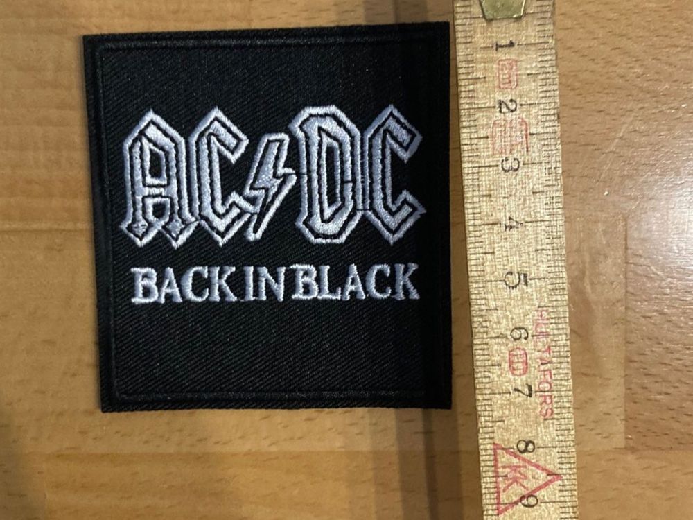 AC/DC Patch Sticker Aufnäher Metal Rock Band 1 (Neu (gemäss ...