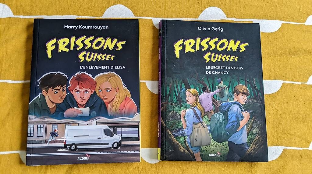 Libri: Frissons suisses, 2 livres comme neuf – Usato da Orbe venduto da hondasss