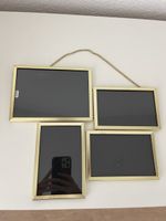 Goldener Fotorahmen von IKEA, Vintage Stil