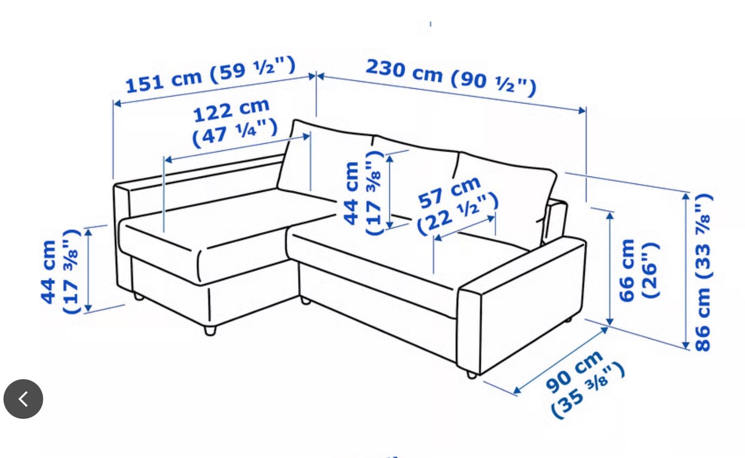 Sofas: Ecksofa - Bettsofa (FRIHETEN) – Gebraucht aus Zürich von L_enaS 4