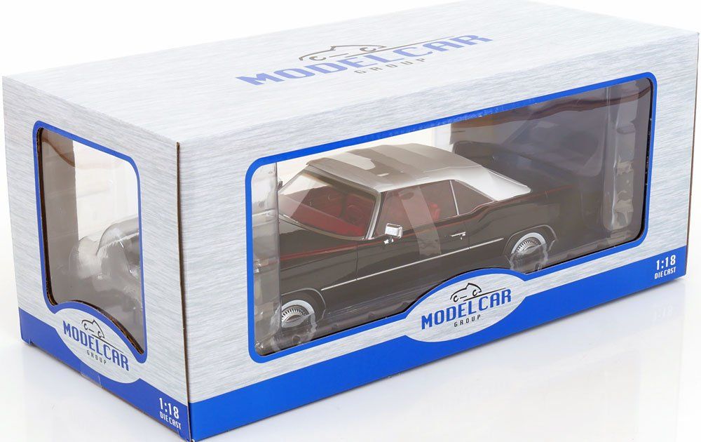 Cadillac Modellini d'auto: Cadillac Eldorado Covertible 1975-1978 schwarz / rot  / mit – Nuovo e nell'imballaggio originale da Gerlafingen venduto da espero88 9