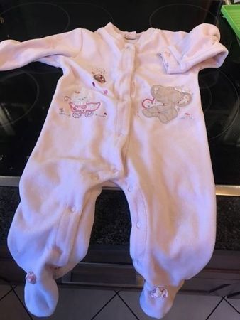 Baby Mädchen Pyjama rosa 74/80