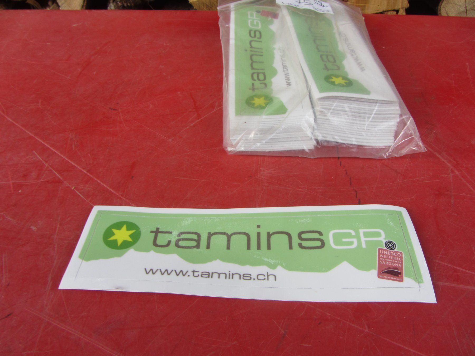 Sticker: 75 x Tamins GR Sticker – Usato da Wolfhalden venduto da Quiria68 1