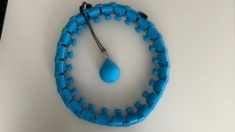 Hula Hoop Ring/Reifen blau mit Gewicht, neu/originalverpackt