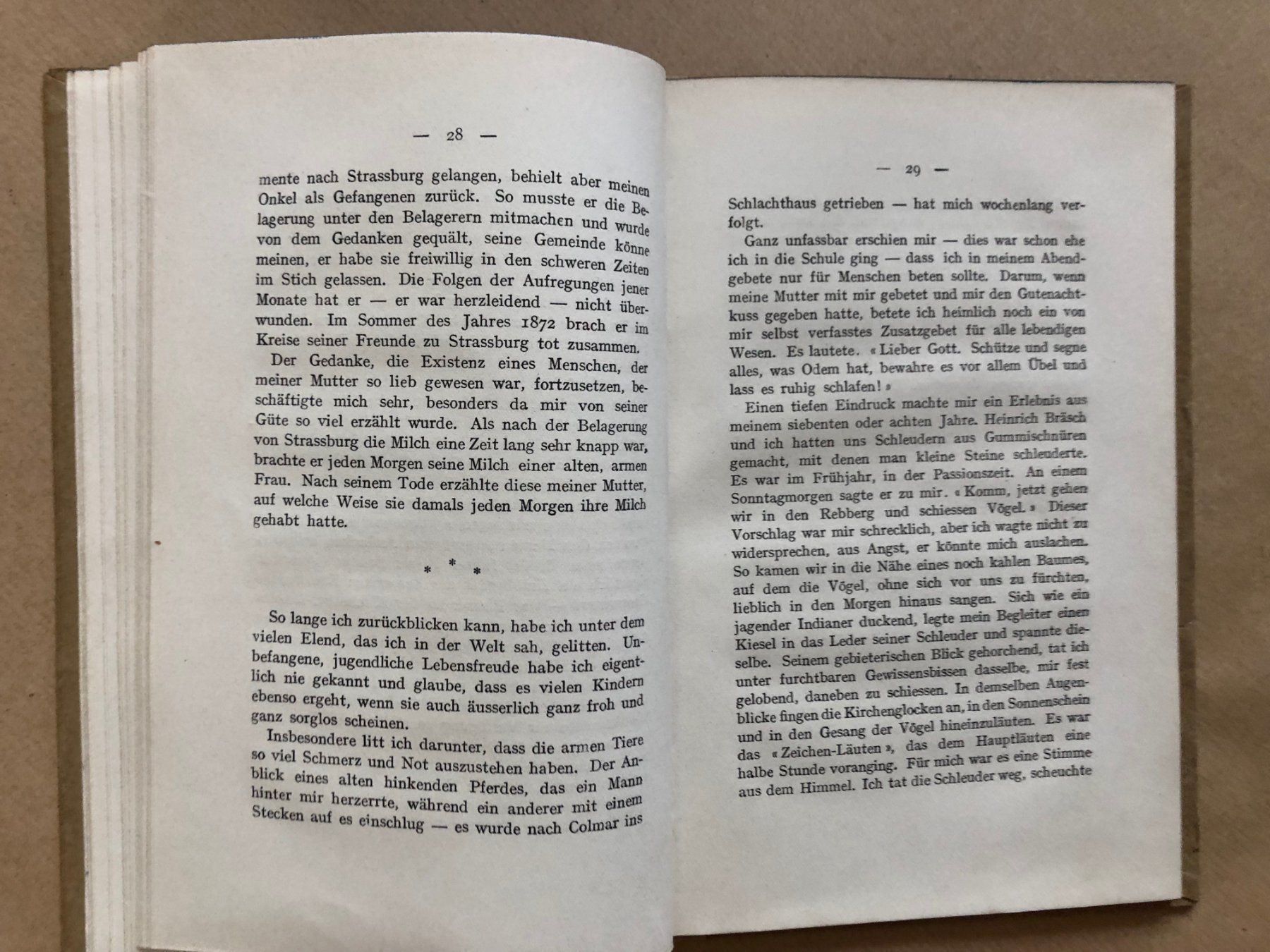 Bücher: Albert Schweitzer: Aus meiner Kindheit – Gebraucht aus Zürich von allp 6