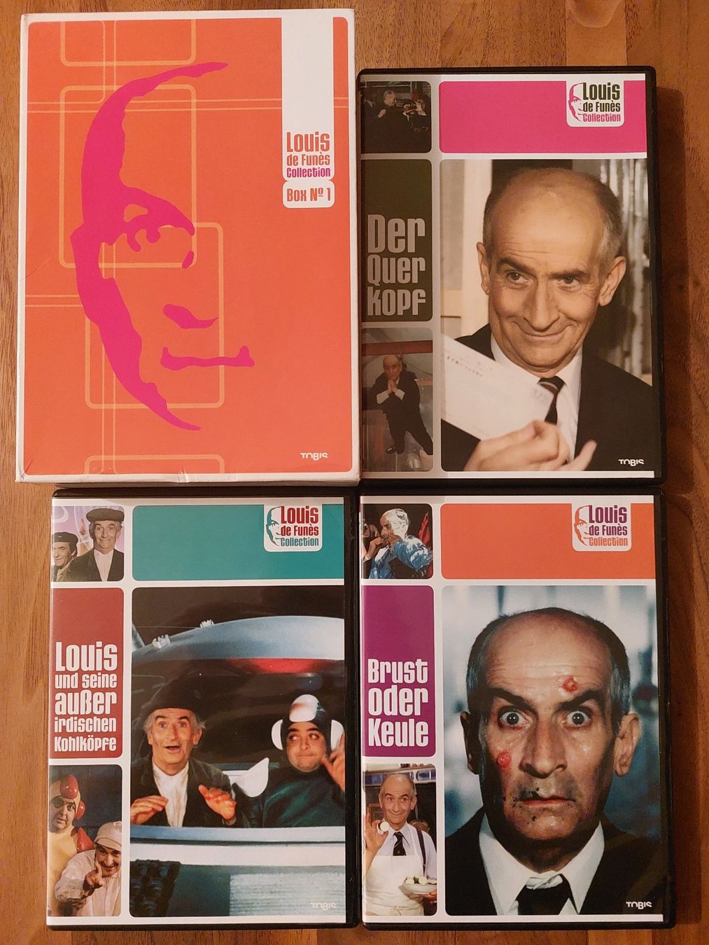 Alle DVDs: DVD - Louis de Funes Collection Box 1 – Gebraucht aus Rheinfelden von FilmAuktion