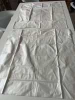 2x Antik Baumwolle Kopfkissen 