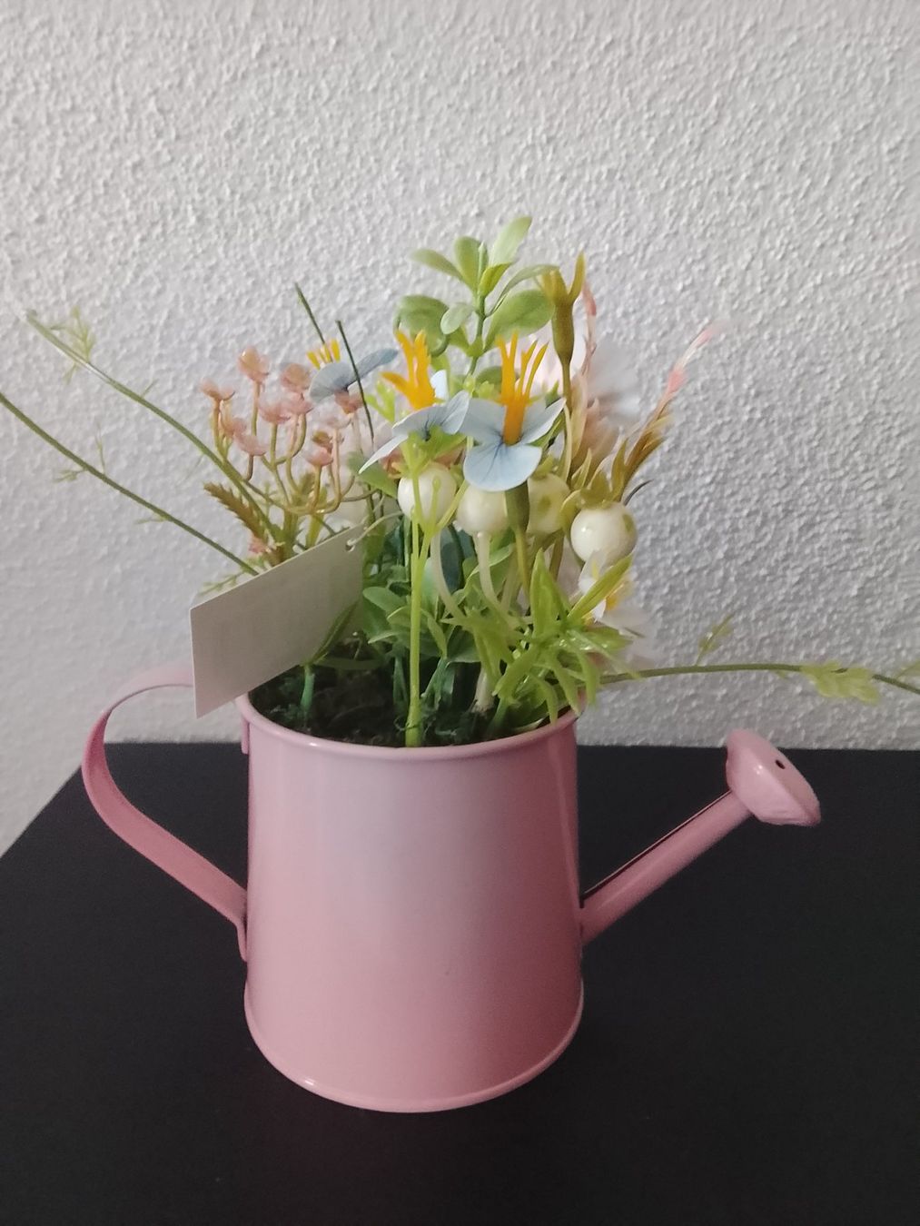 Vasi per fiori: Blumentopf (Deko mit künstlichen Blumen) – Nuovo e nell'imballaggio originale da St. Gallen venduto da Fluros 1