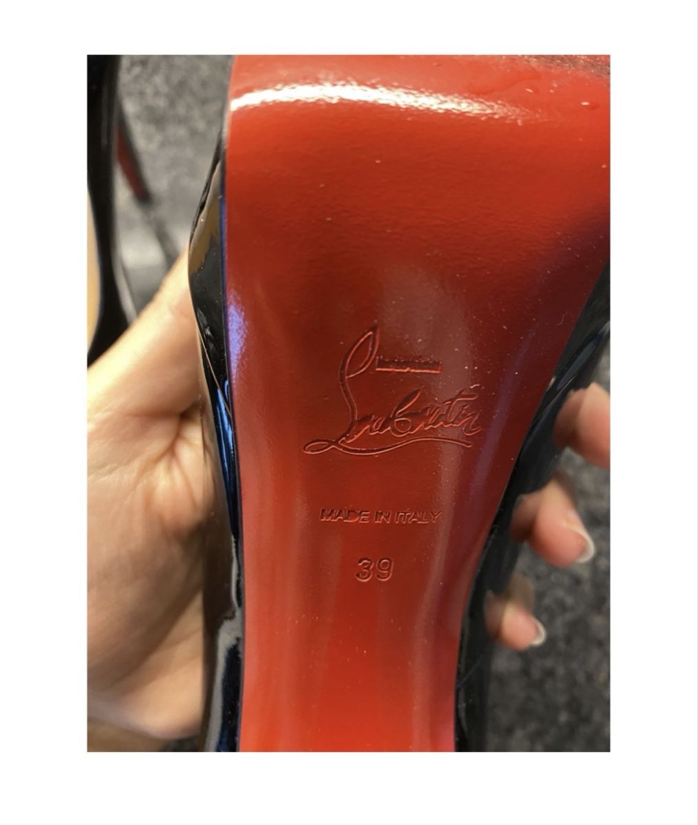 Christian Louboutin Damenschuhe: LOUBOUTIN BIANCA PUMPS BLACK LEATHER – Neu (gemäss Beschreibung) aus zürich von lau_9t77 3