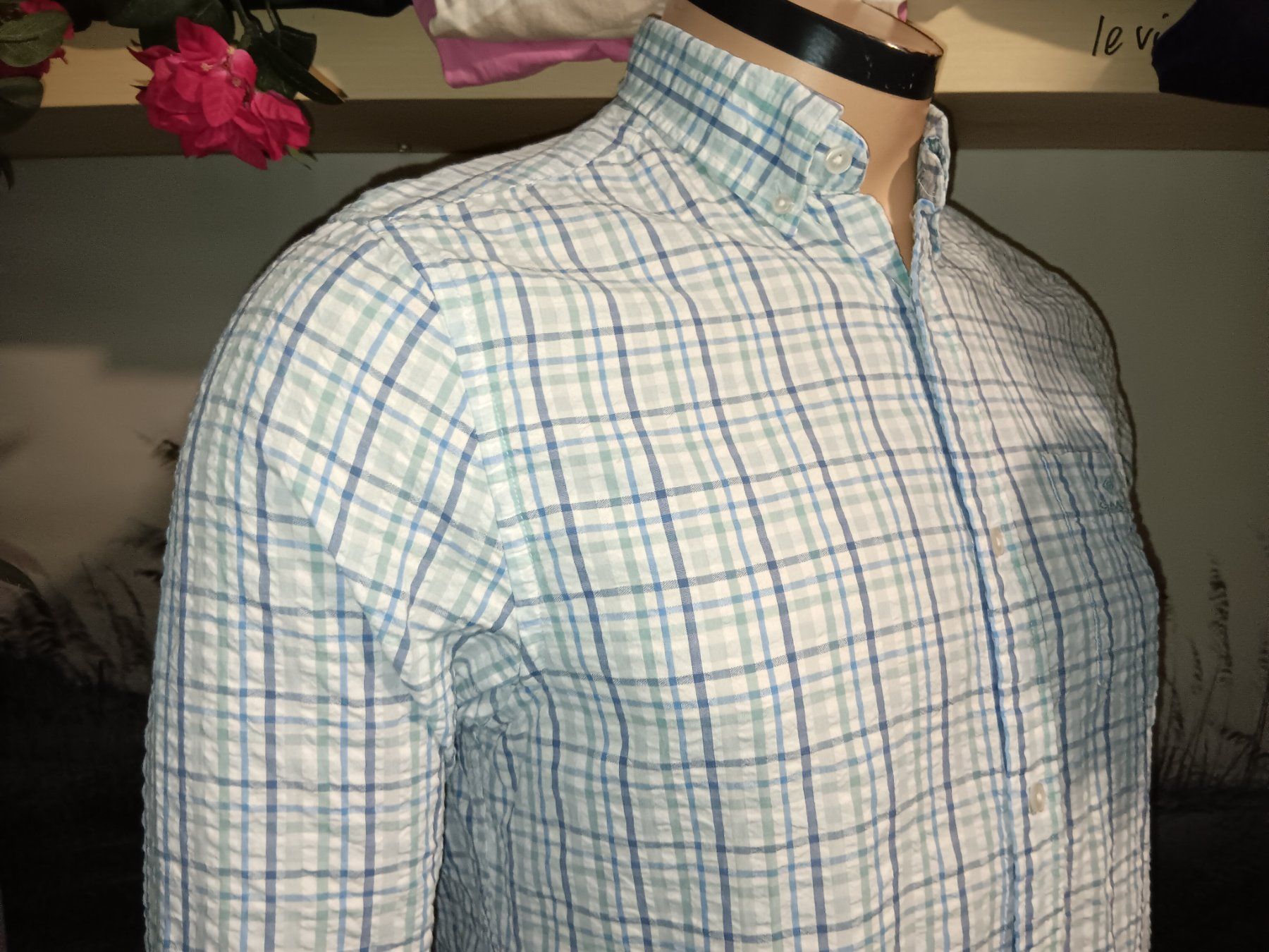 Gant Camicie: GANT Chemise / Hemd TECH PREP REGULAR taille / Grosse S – Usato da Cossonay-ville venduto da Super-Price-Quality 4