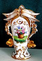 Vintage Porzellan Vase aus Portugal der 50er Jahre