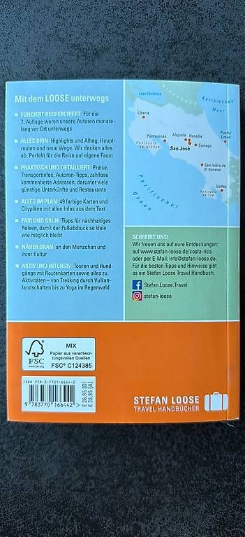 Libri: Costa Rica Reiseführer  – Usato da Aesch BL venduto da Barcajc 1