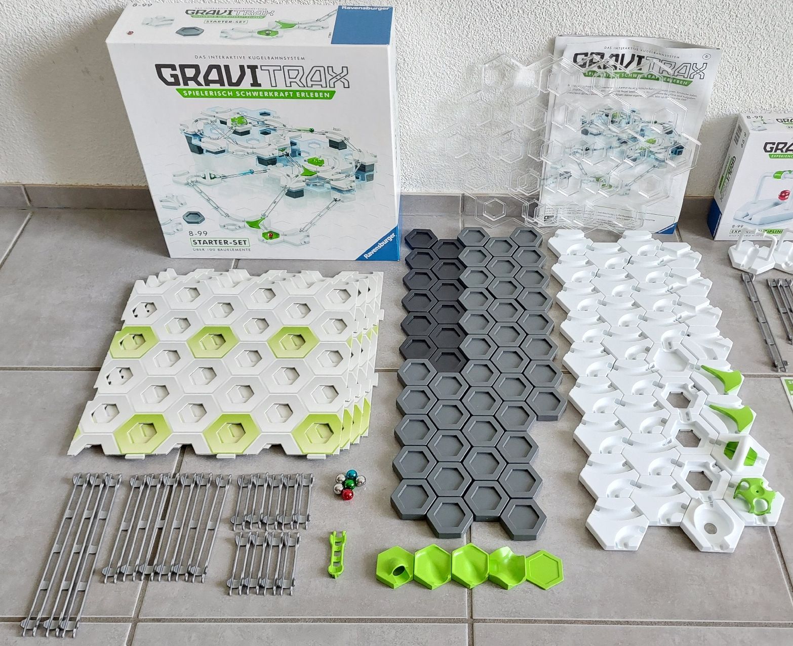 Ravensburger Kit di costruzioni: GraviTrax Starter-Set + Zipline + Catapult Expansions – Usato da Waldkirch venduto da Cswys 1