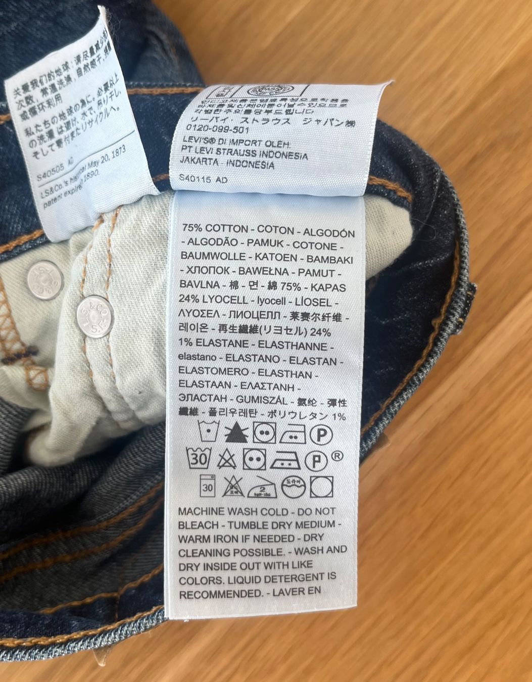 Levi's Jeans: Levi's 512 Jeans / Grösse W30/L32 / blue – D'occasion à Zollikofen par Michel_A 1