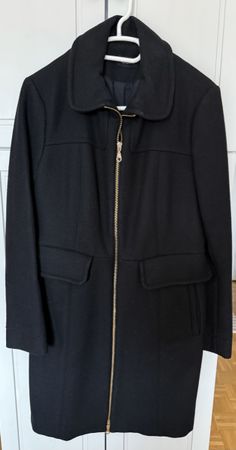 Kookai black wool coat T-40