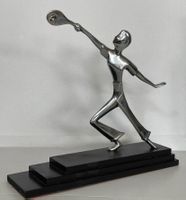 Metall Skulptur Tennis