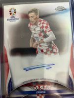 Luka Sucic Autogrammkarte EURO 2024 Topps Chrome Kroatien