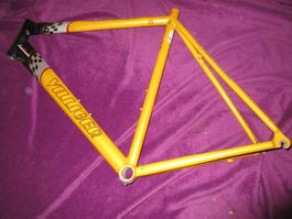 VILLIGER Qualitäts-Aluminium-Rennvelo-Rahmen RH 59 cm