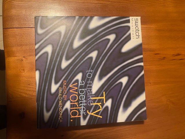 Swatch Uhren: Swatch 11 PM avec CD Music By Paulo Mendonça – Neu und originalverpackt aus Pringy von Toyotafj 1