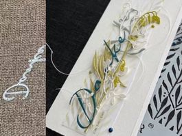 Stanzschablone Nr.205, Schrift Danke (Sizzix geeignet)
