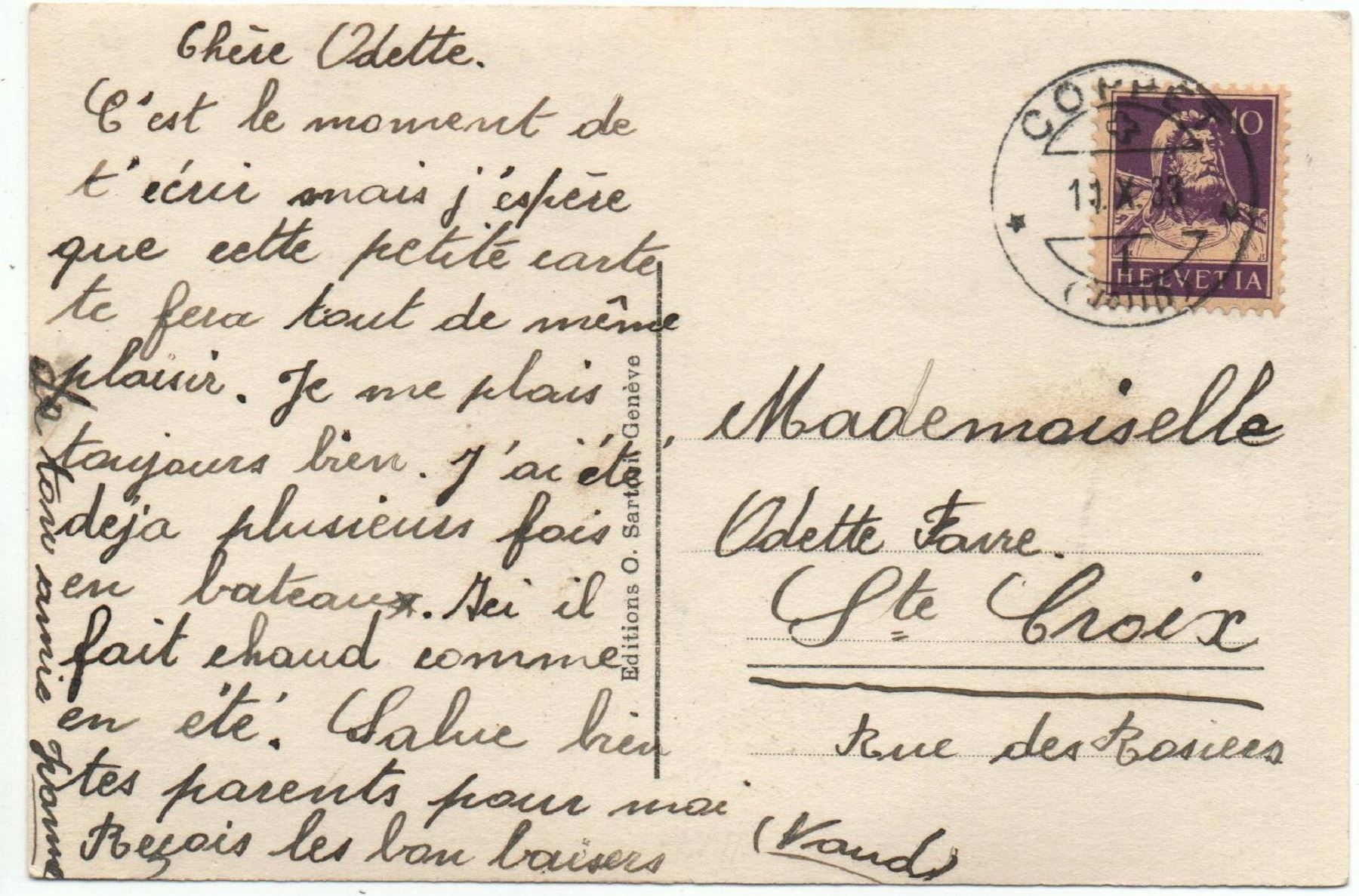 Cartes postales: COPPET Oldtimer Auto – D'occasion à Jona par philajona 1