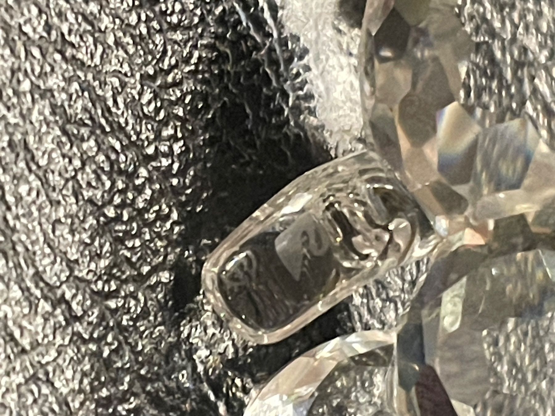 Swarovski Statuette: Hund liegend, Swarovski – Usato da Andelfingen venduto da Blumenwiese123 5