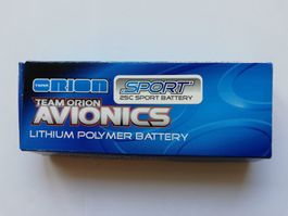 AVIONICS Lipo-Akku 7,4V 3600mAh 25C