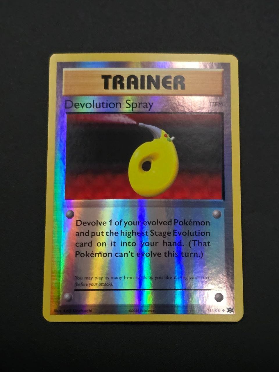 Pokémon Carte collezionabili: Devolution Spray [Reverse Holo] #76 XY Evolutions NM / 🇬🇧 – Usato da COINTRIN venduto da sanctuary-collectors
