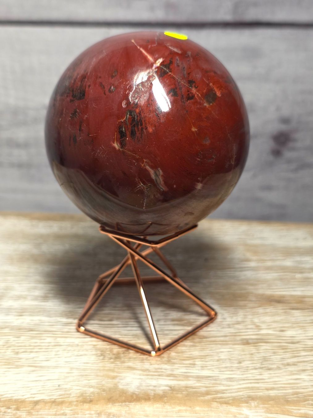 Articoli in legno: Versteinerte Holzkugel C 517g – Nuovo e nell'imballaggio originale da Matzingen venduto da Shay_Crystalz 2