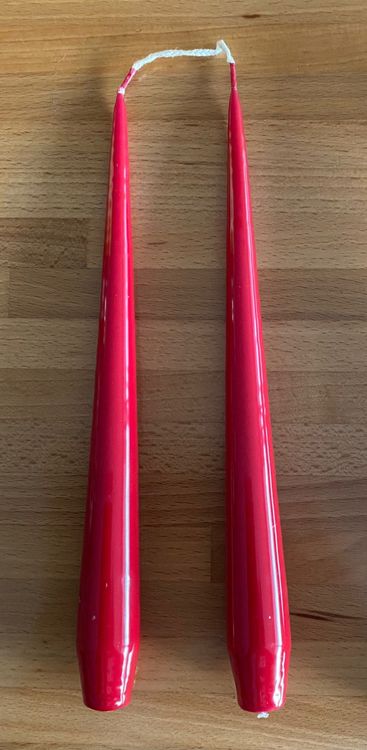 Gedengni Spitzkerzen 24cm - Orange Farbverlauf Mit Spiralförmigem Design