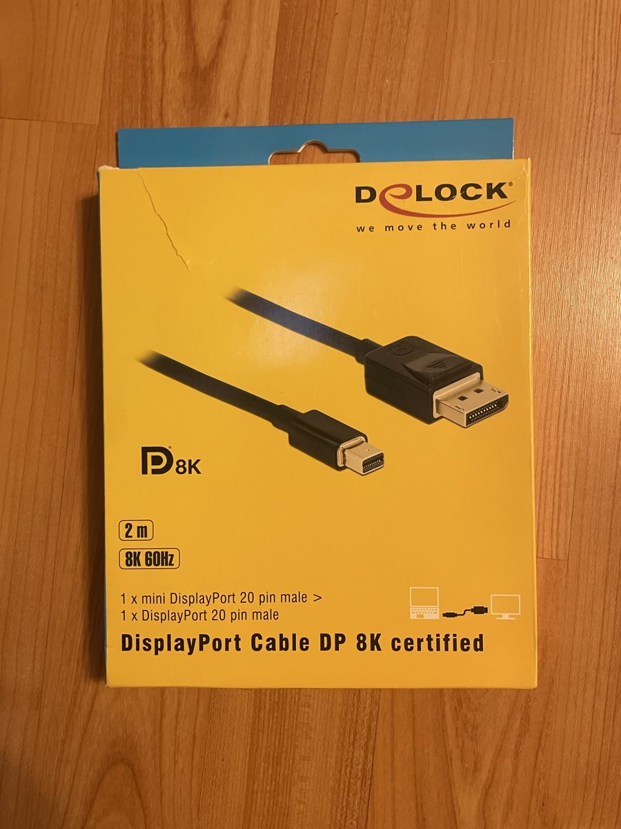 Kabel: Delock Mini DisplayPort → DisplayPort – Neu und originalverpackt aus Winterthur von Ala_Minor