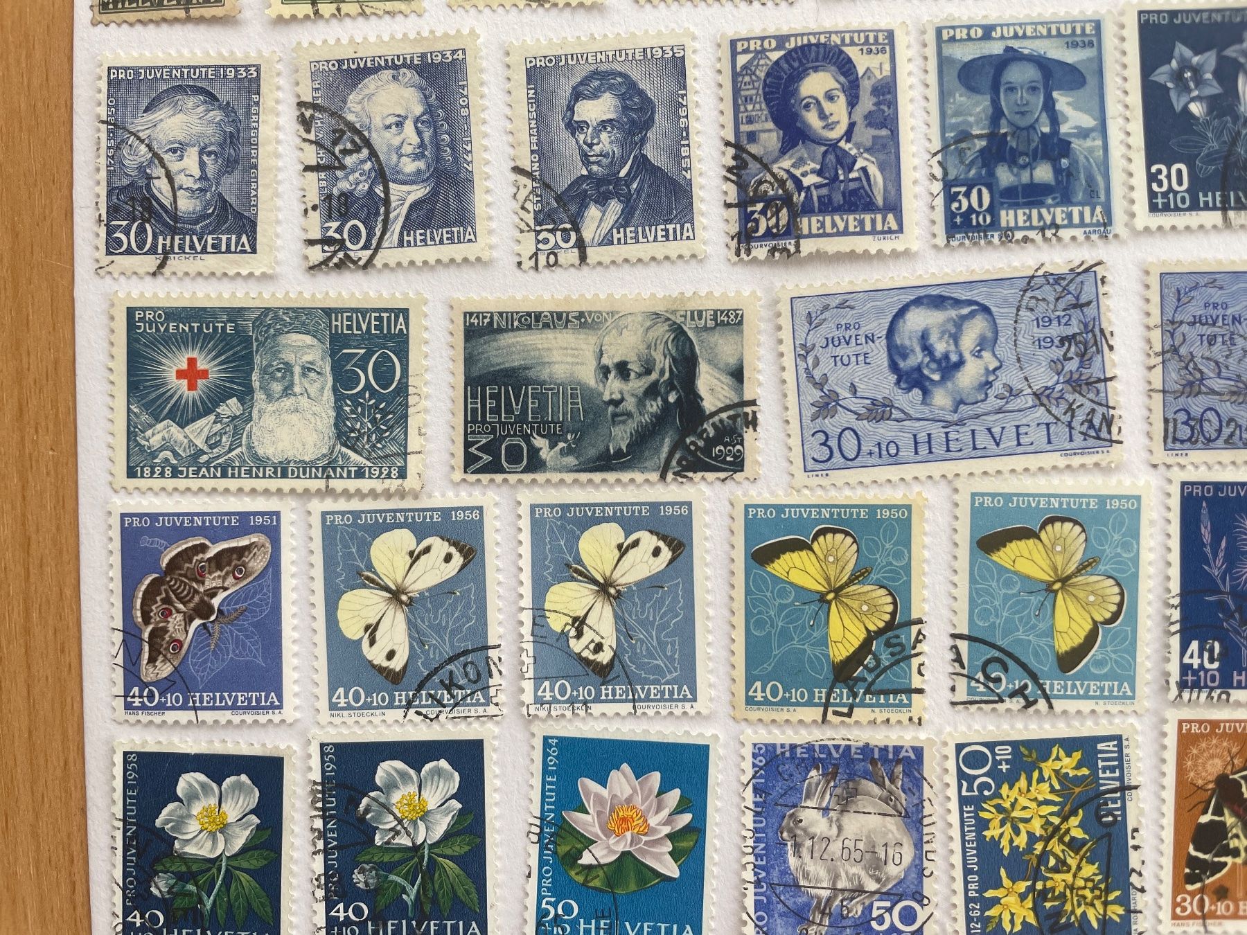 Alle Briefmarken: PJ HAUTE VALEUR dès 12.- ! – Gebraucht aus Sonceboz-Sombeval von Comment2