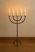 50er Kerzenhalter / Kerzenständer / Standleuchter