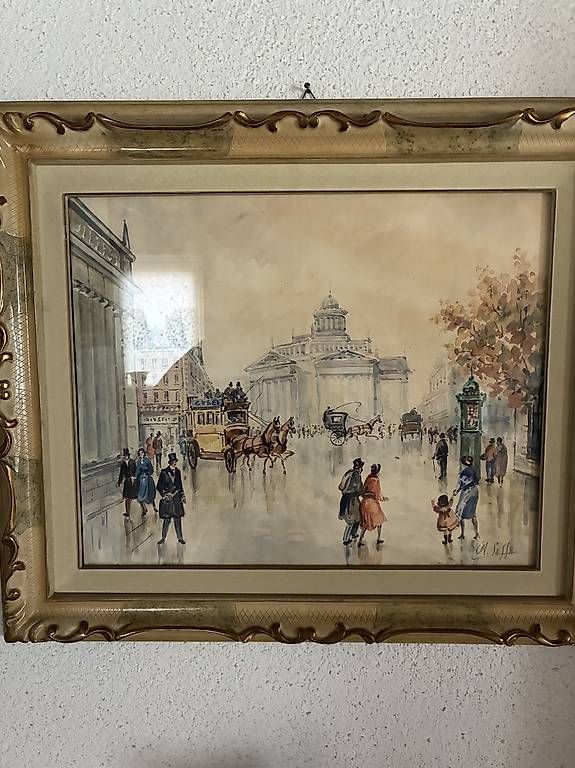 2 Acquarelli souvenir Parigi / Seffa (Gebraucht) in Riva San Vitale für ...