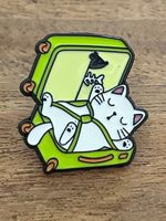 Pin Katze im Koffer