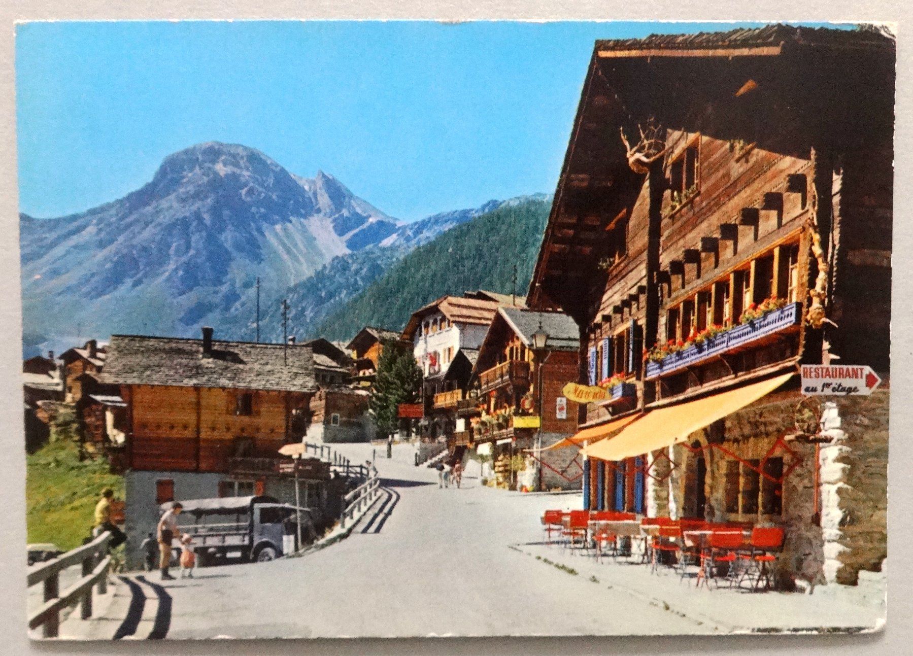 Cartoline postali: Village de Grimentz, Val d' Anniviers – Usato da Fétigny venduto da Billy2miny