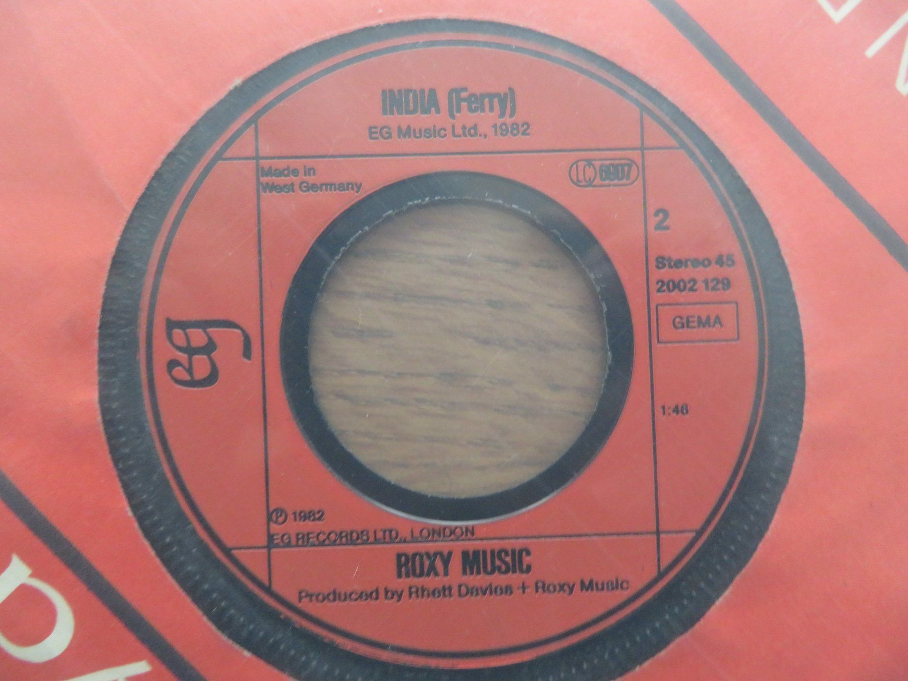 Dischi in vinile: Roxy Music More Than This / India 7" Single 1982 – Nuovo (secondo la descrizione) da Zürich venduto da max_cp5f 1
