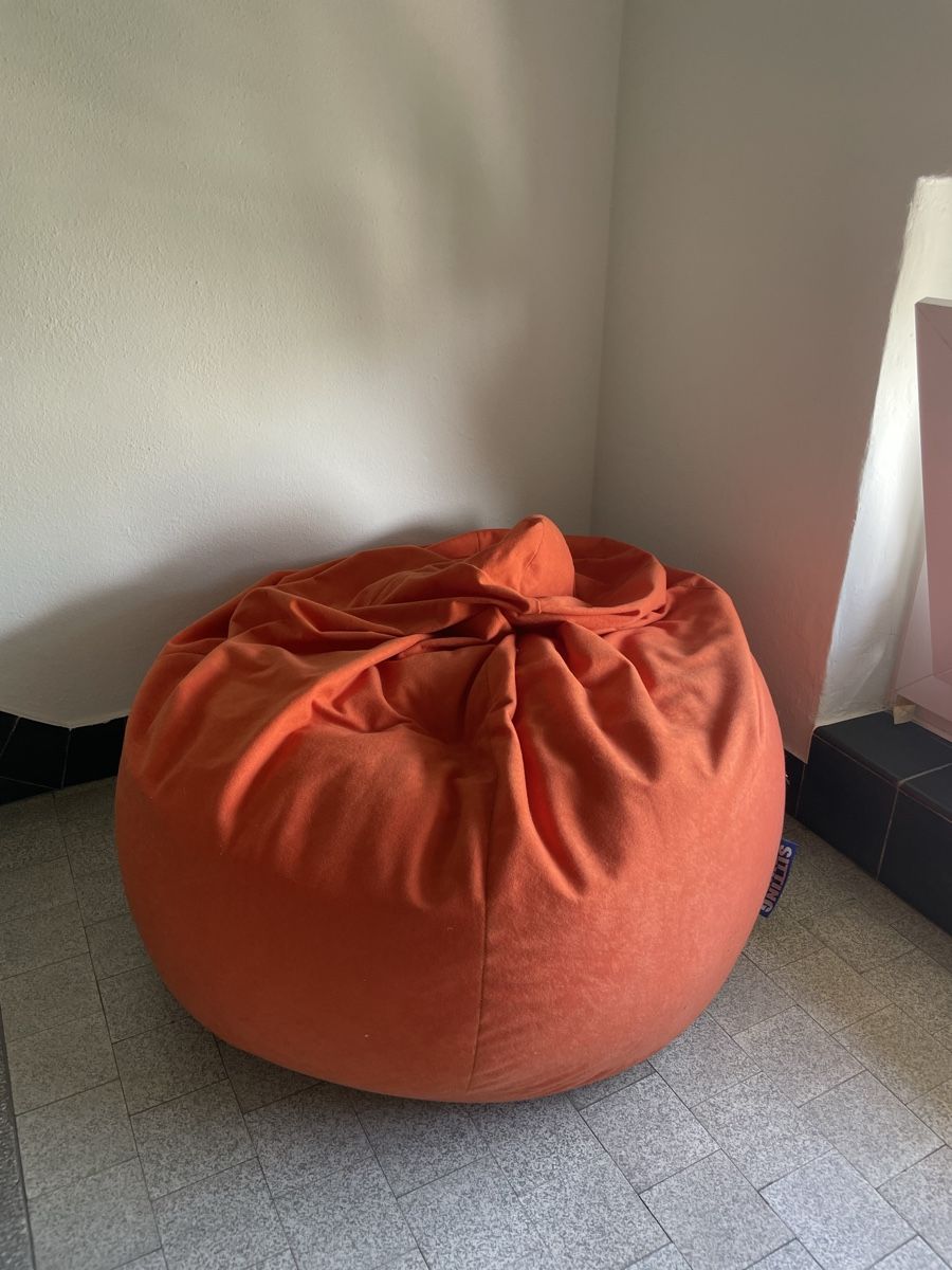 Sessel: Sitzsack orange – Gebraucht aus Zürich von isa_f5r7 1