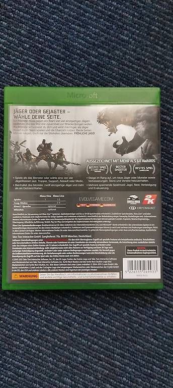 Giochi: XBOX Game, Evolve – Usato da Schönenberg an der Thur venduto da Sandiego75 1