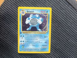 Pokemon Quappo holo 1.Edition Base Set