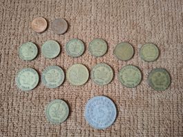 Deutsche Mark Konvolut 1949-1969, 13 Stk. Sammlerstücke 💰