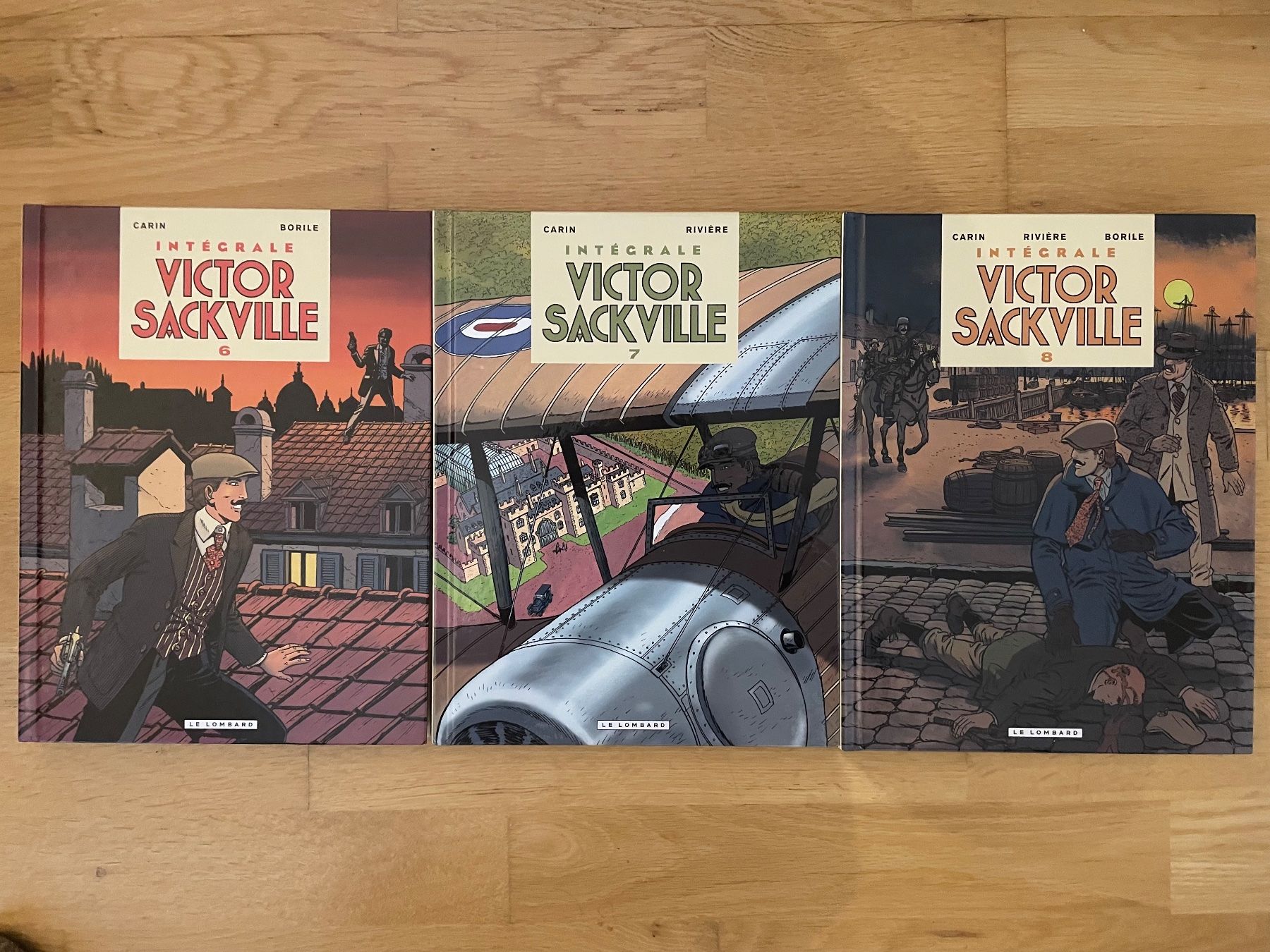 Fumetti: VIKTOR SACKVILLE, Integral 6, 7, 8 – Nuovo (secondo la descrizione) da Stäfa venduto da Franquin