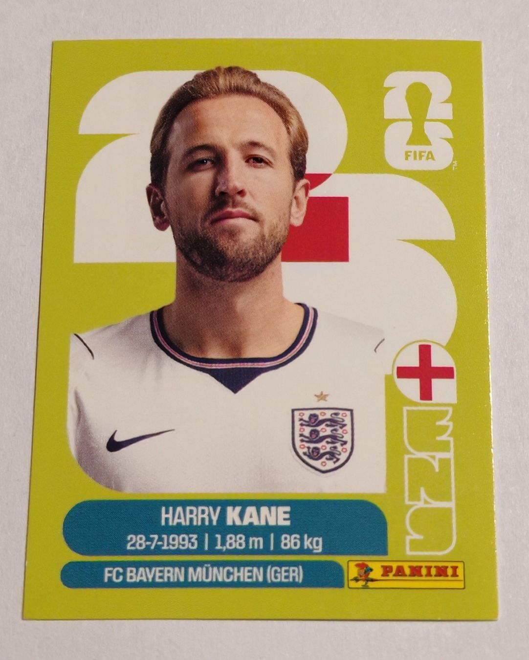 Panini Cartes à collectionner: Harry Kane - ENG 18 – Neuf (Voir description) à Rietheim par Squaley