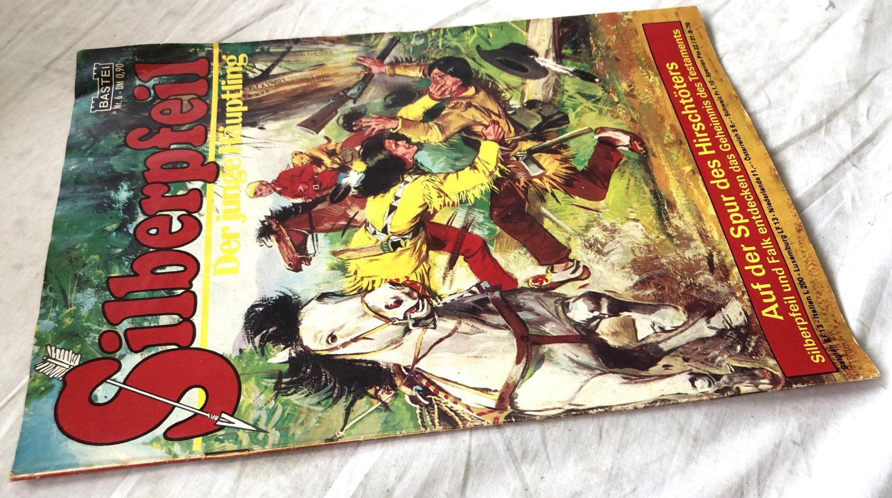 Fumetti: Silberpfeil - Heft - Nr.6 - Bastei Verlag – Usato da Schaffhausen venduto da durruti 1