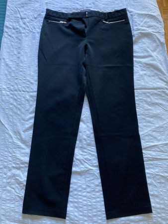Pantalon noir Collection M&S Modern Slim / UK Size 16 Long