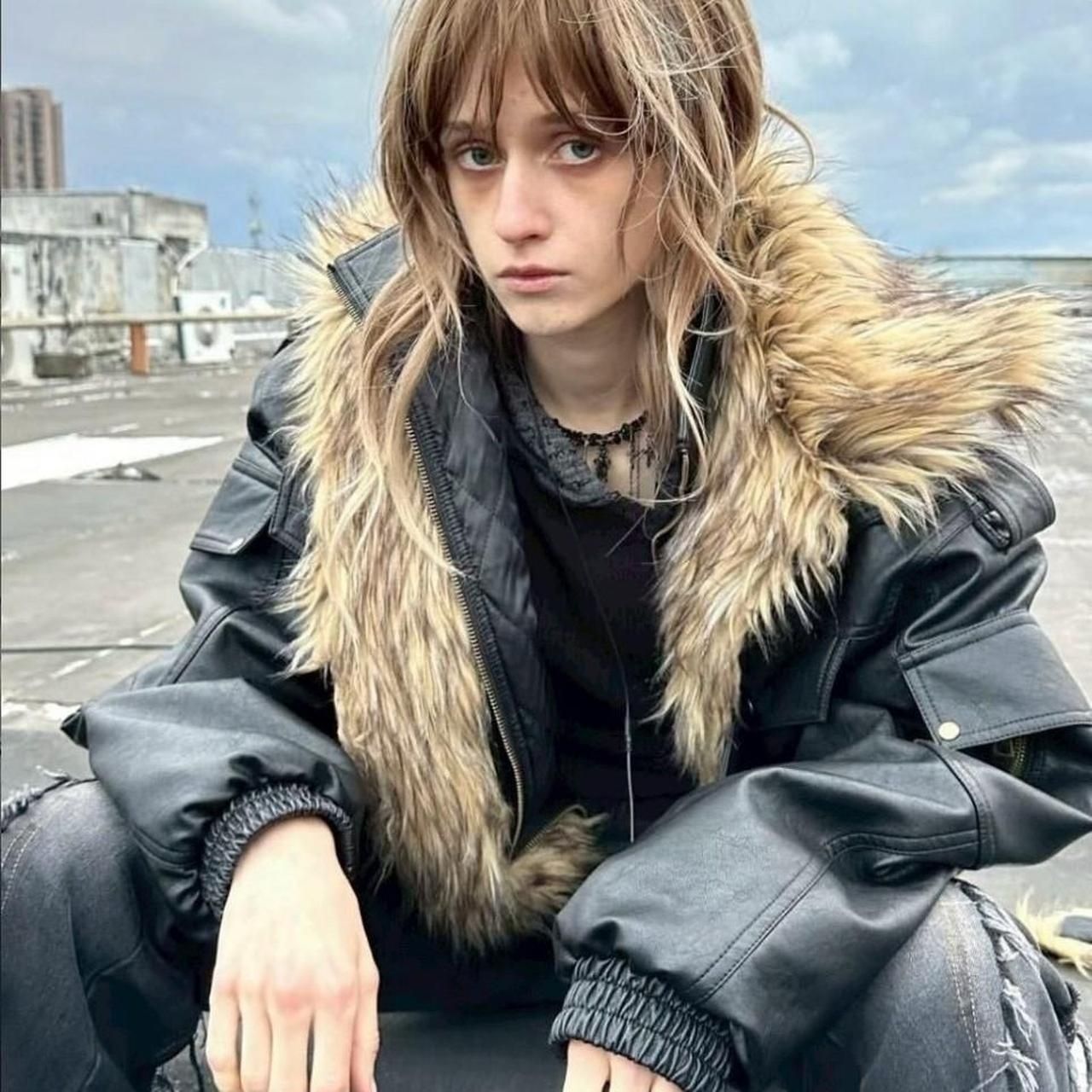 Giacche: Faux Leather Bomber - C’est Nous – Nuovo (secondo la descrizione) da Thalwil venduto da FridaChe 3