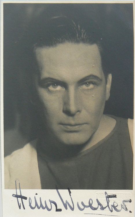 Heinz Woester (19011970) Schauspieler Autogramm Kaufen auf Ricardo